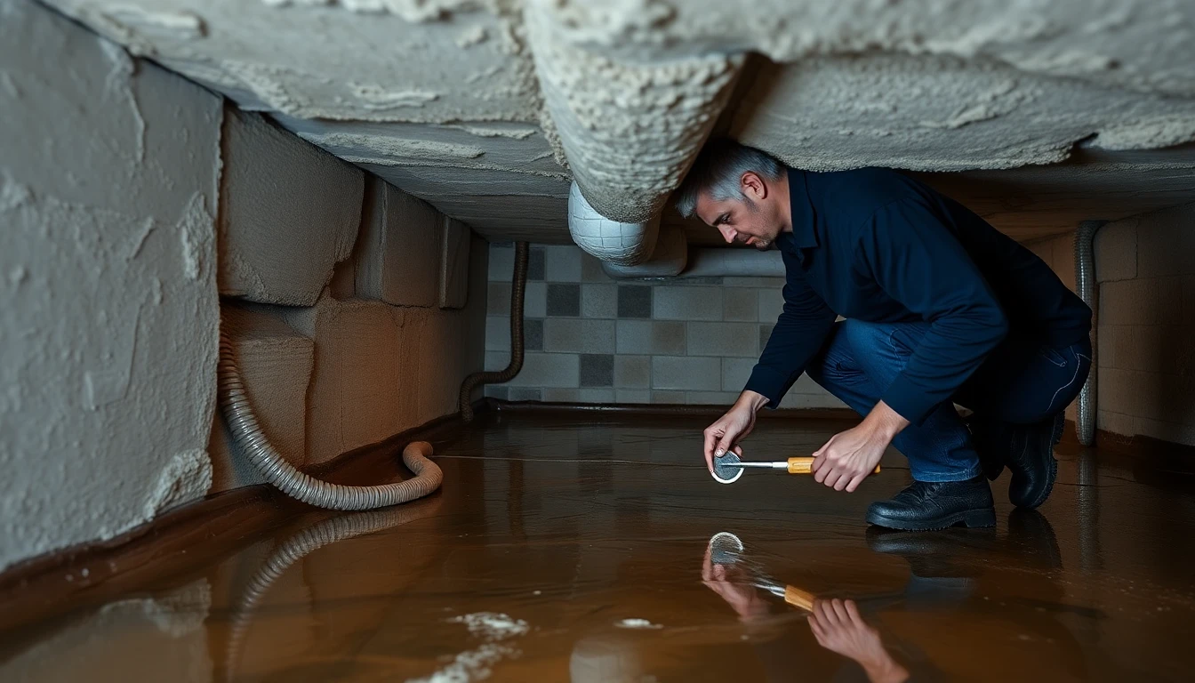 Crawl Space Water Damage Repair
